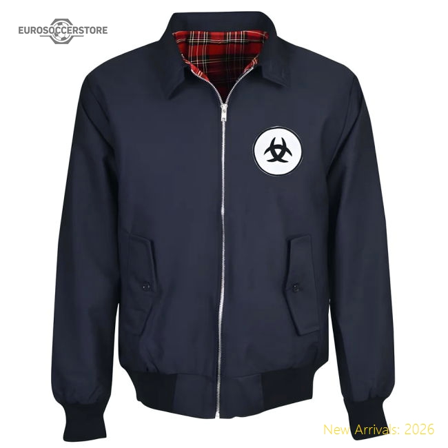 Bordeaux Navy Harrington Jacket-Vantage Point Soccer